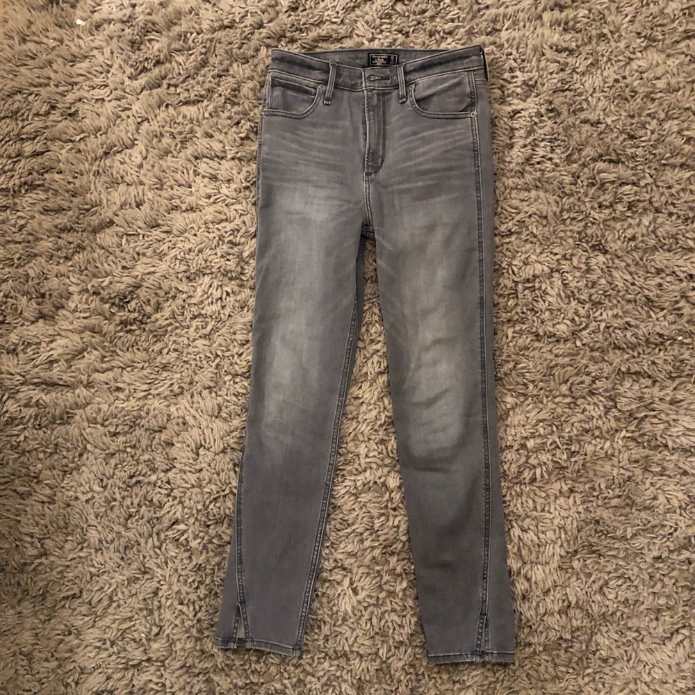 NWT Abercrombie high rise ankle skinny jeans